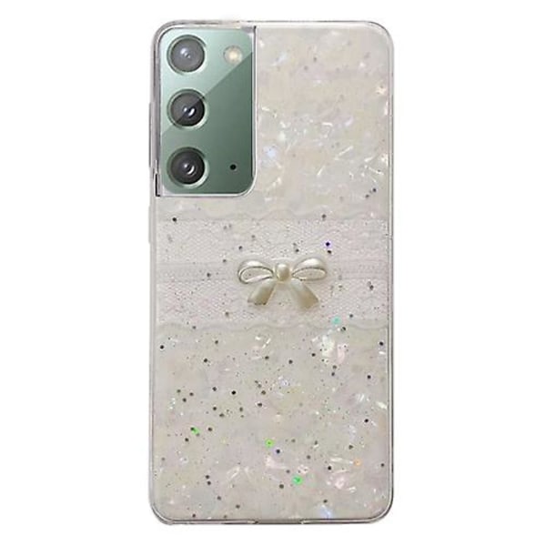 Skal för Samsung Galaxy Note20 med mönster av rosett, TPU-skyddande fodral Colorful