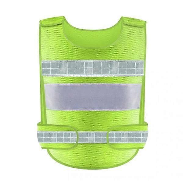 Neon grønn Refleksvest Reflekssele for Løping og Sykling grønn