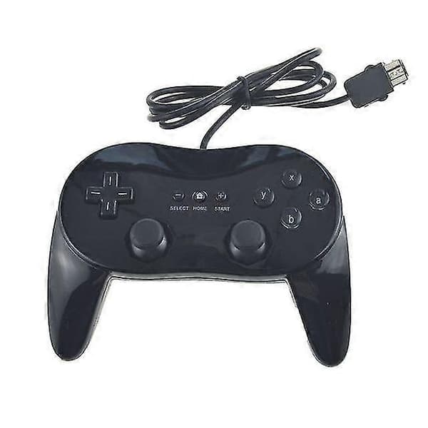 Klassisk Trådløs Spilkonsol til Nintendo Wii Black