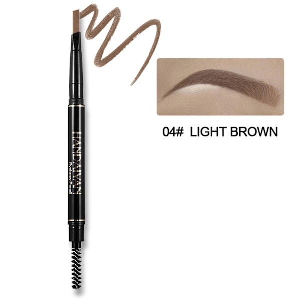 5-color Automatic Rotating Eyebrow Pencil Double-headed Waterproof Eyebrow Penci