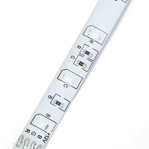 Dc12v 5m 24w Vanntett Alexa Smart Home Wifi Led Strip Lys Med Appkontroll - Julepynt Salg US Plug