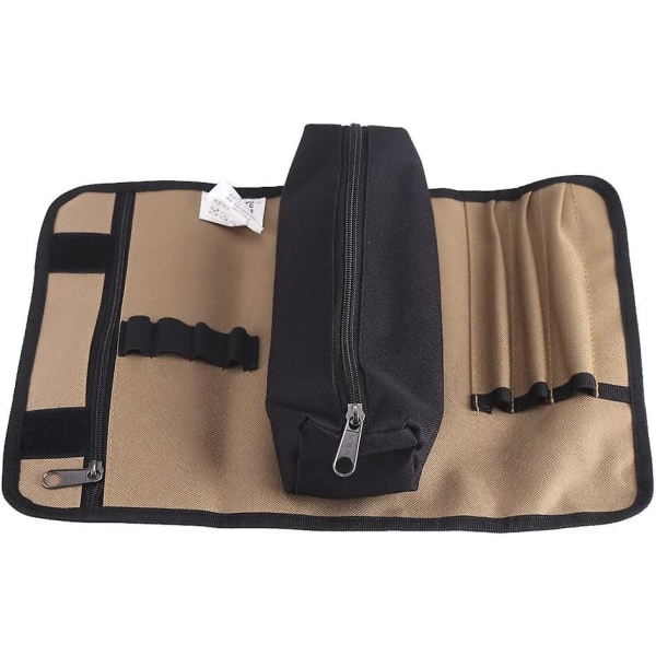 Tool Bag,36 25 Durable Waterproof Canvas Electrician Roll Up Hardware Tool Storage Bag