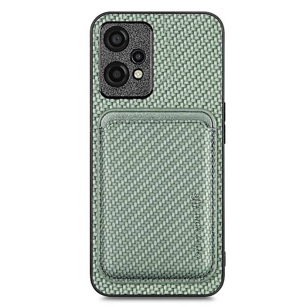 For Oneplus Nord Ce 2 Lite 5g Magnetic Absorption Detachable Card Holder Phone Case Carbon Fiber Texture Anti-drop Cover