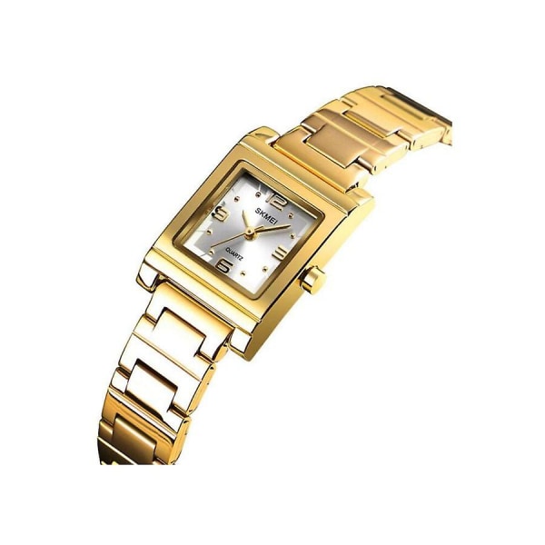 Women's Stainless Steel Analog Quartz Crystal Watch 1388 - 21 Mm - Gold