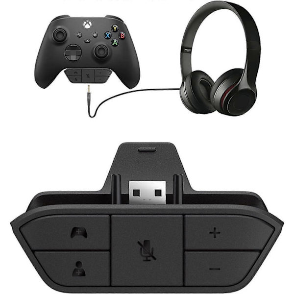 Stereo Headset Adapter for Xbox One, Xbox Headset Adapter, Xbox One Headset Adapter, Juster Lydbalanse