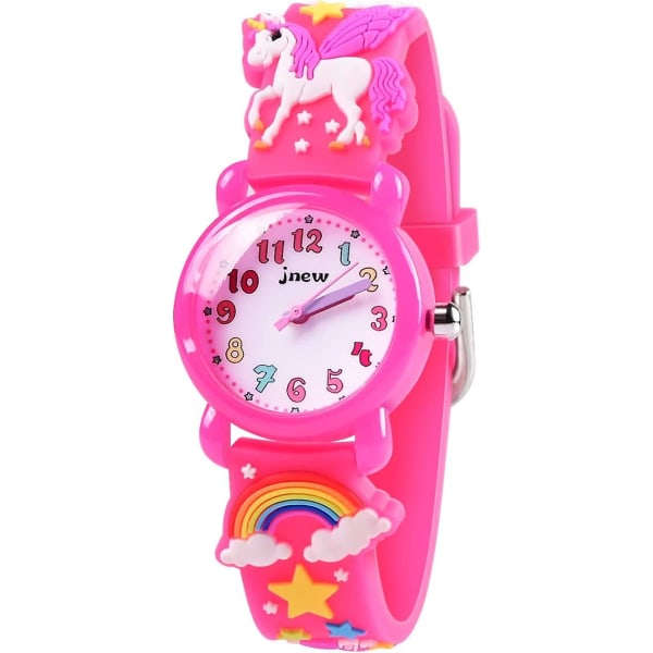 Girls Watch - 3d Cartoon Waterproof Toddler Watch, Gift For Girls 2-8 Years Old 3 4 5 6 7 Years Old Girls Toys