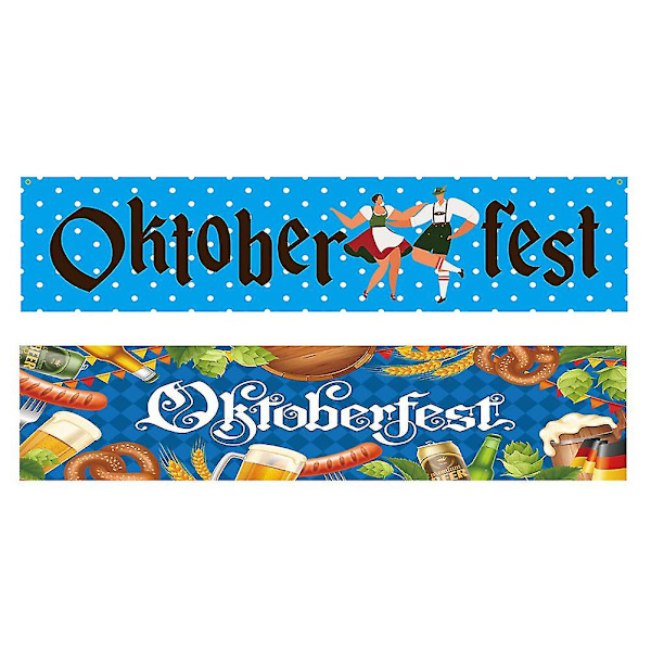 Oktoberfest-skylt Oktoberfest-dekorationer Oktoberfest-festivalfesttillbehör B