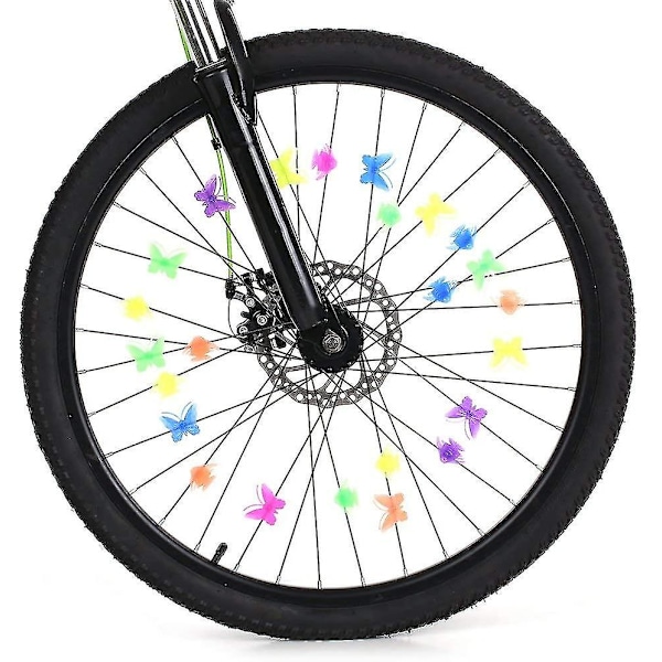 Børnecykel Tilbehør Eger Klips, Perler, Hjul Perlet Dekoration