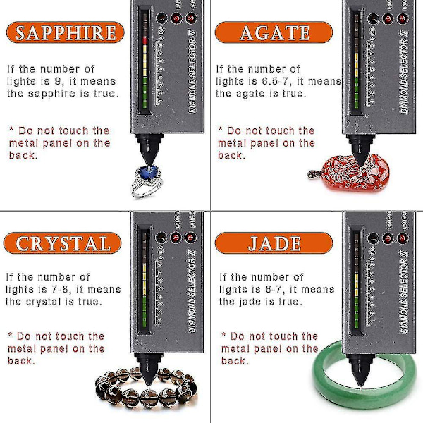 Diamanttester - Precisionsmycken - Diamanttester, Professionellt Smyckesdiamanttestverktyg