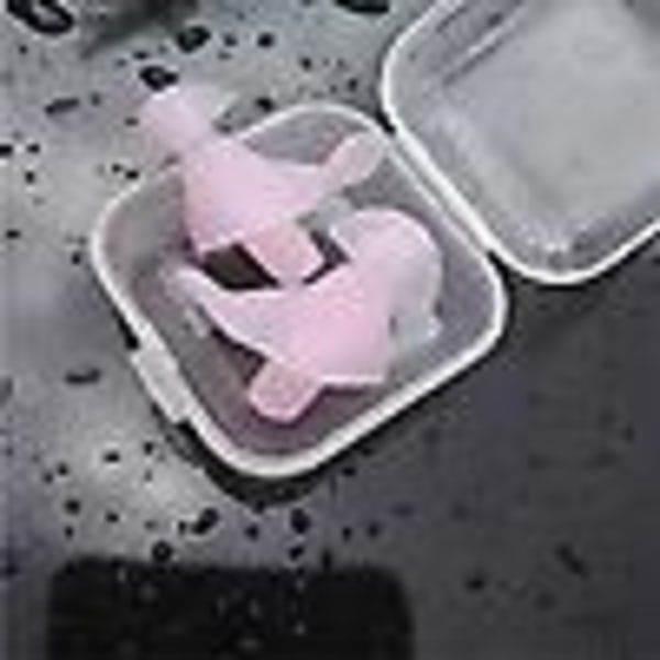 Stuff Certified® silikon ørepropper for svømming og dykking - Vanntette ørepropper rosa