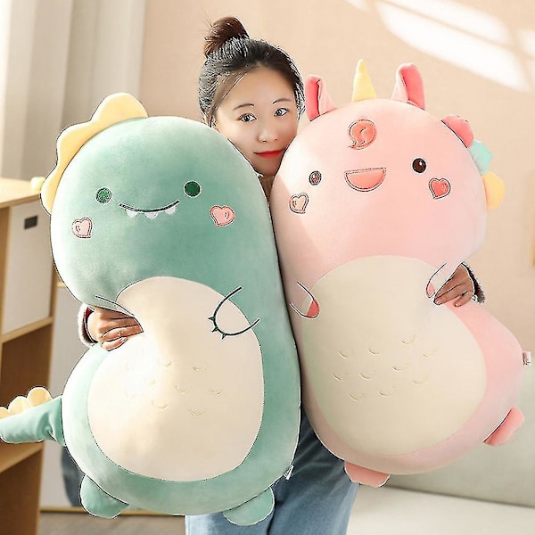 Plush Leketoy Dyr Kawaii Unicorn Dinosaur Løve Myk Stor Pute 45CM Unicorn