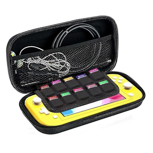 Beskyttende etui kompatibelt med Nintendo Switch Lite Black