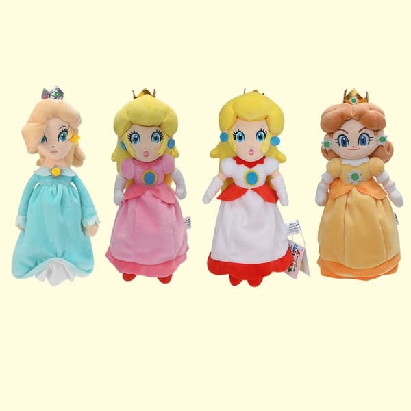 Mario Daisy Prinsesse Plyslegetøj - Gave til Børn 17 * 9 * 26cm