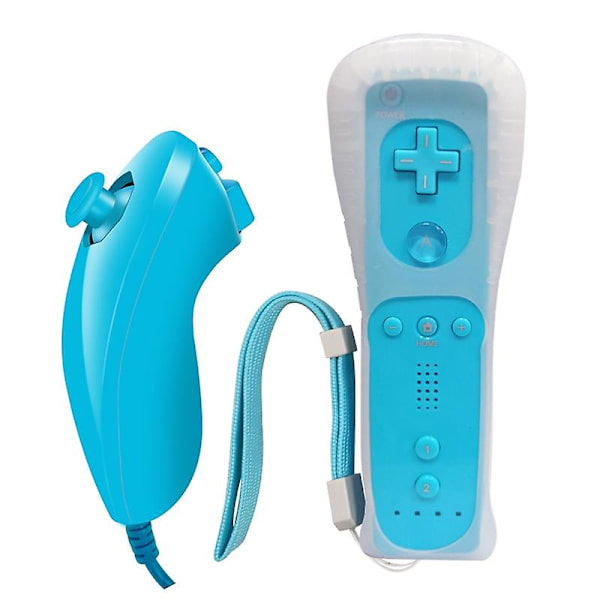 Wii-konsolin peliohjaimet vasemmalle ja oikealle kädelle, Wii-ohjaimet vasemmalle ja oikealle, suora Wii-ohjain + kaareva