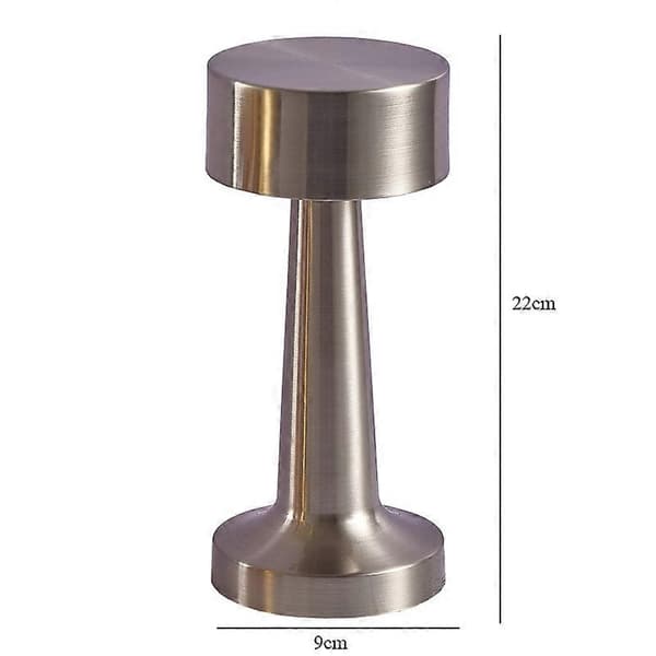 Metallvekter Bordlampe Nattelys silver