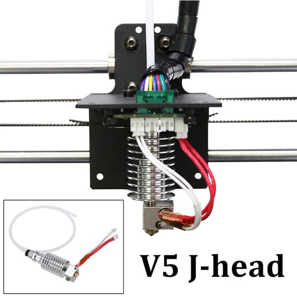 Anycubic 3D-printertilbehør V5 J-hode ekstruderingshode for I3 Mega 3D-printer