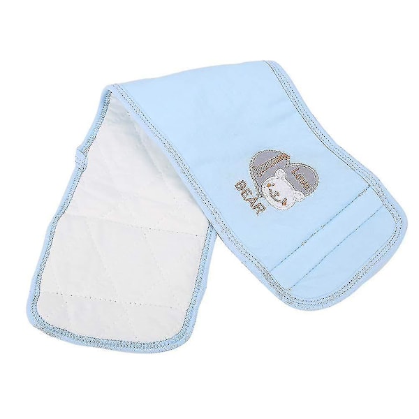 Nyfödd Navelband, 56x16cm Justerbar Magförkläde Håller Varmt Wrap Nyfödd Midjestöd Band För Småbarn Pojkar Flickor (blå)