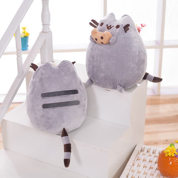 Pusheen Snackable Cookie Tøjdyr Plyslegetøj, 9,5 Tommer biscuit