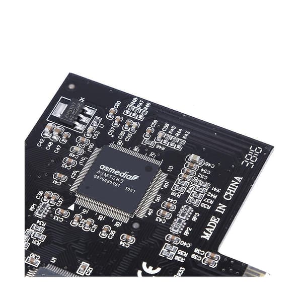 PCI-e 1x til 16x 1394 DV Video PC Capture Utvidelseskort med 6-pins til 4-pins for Firewire PCIe-kort Stasjonær datamaskin