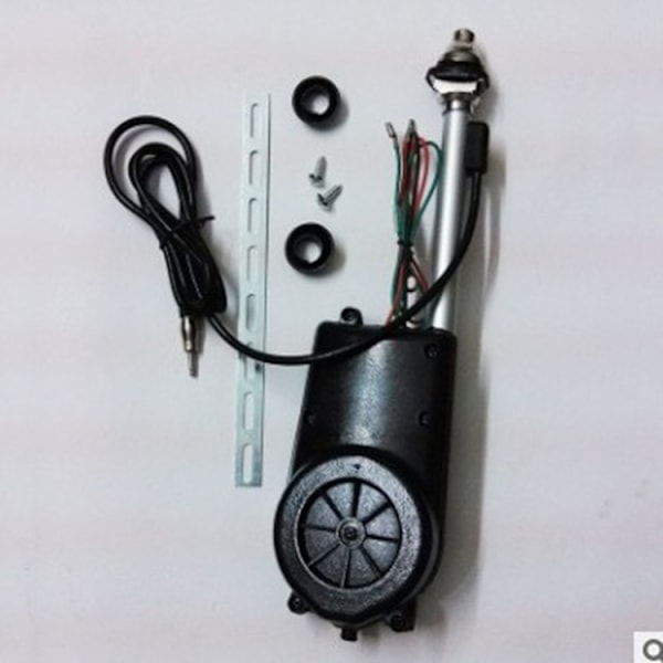 Universal bilradioantenne med automatisk elektrisk antenne