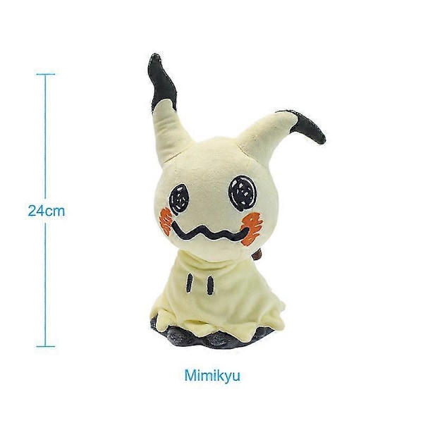 40 Styles Anime Dukke Poliwag Bulbasaur Charmander Lapras Snorlax Fyldte Peluche Plys Legetøj Julegave Til Børn 24cm Mimikyu