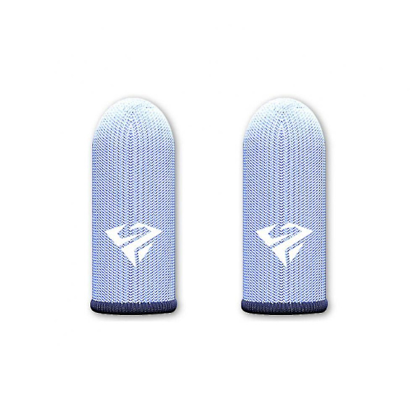 Svettebestandige tommelhansker 2 par med boks Gaming Finger Sleeve Anti-skli for Pubg Fingertuppdeksel
