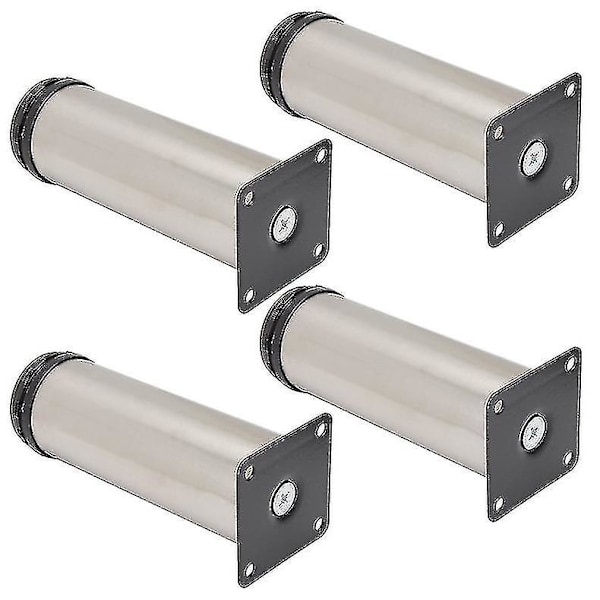 4 kpl Säädettävät Huonekalujen Jalat Kaappiin, Sohvaan, Sänkyyn 6cm