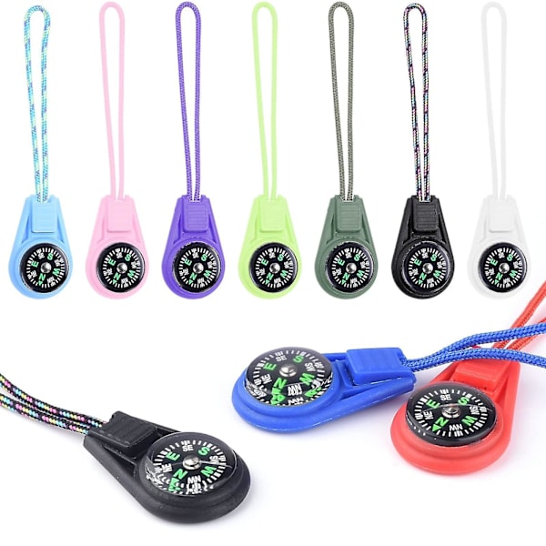 Mini Kompassi Lapsille Kompassi Avaimenperäpainike Kompassi Irtotavarana Paracord Vaellus Selviytyminen Pienet Kompassit Lapset Partio Kompassi Kesäkuu 10pcs
