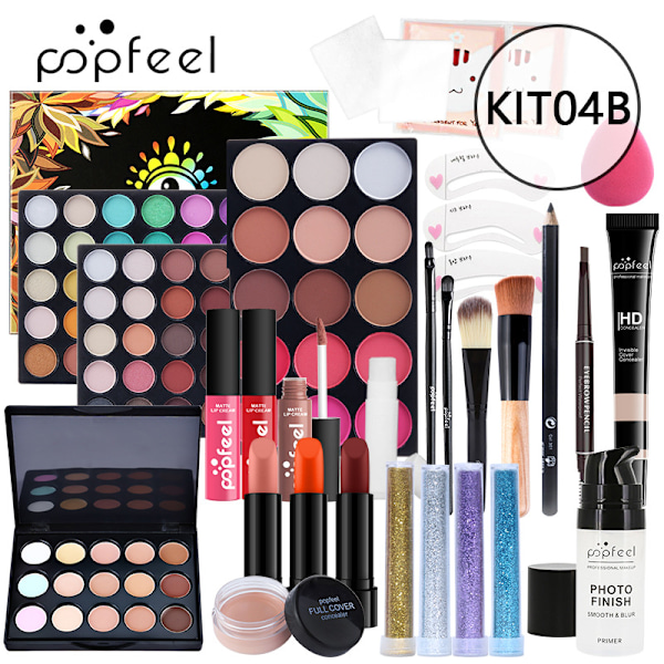2025 Multifunksjonell Sminkepung Sminkegave KIT04B