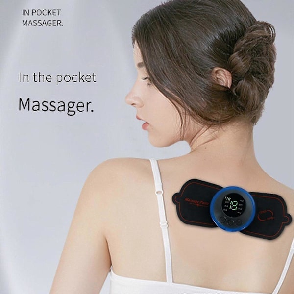 Hals Tens Enhed Massager Cervical Fuld Krops Strømstimulator Rygsmerter Linderung 3