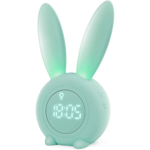 Kids Alarm Clock, Wake Up Light Bedside Lamp, Timer Night Light--