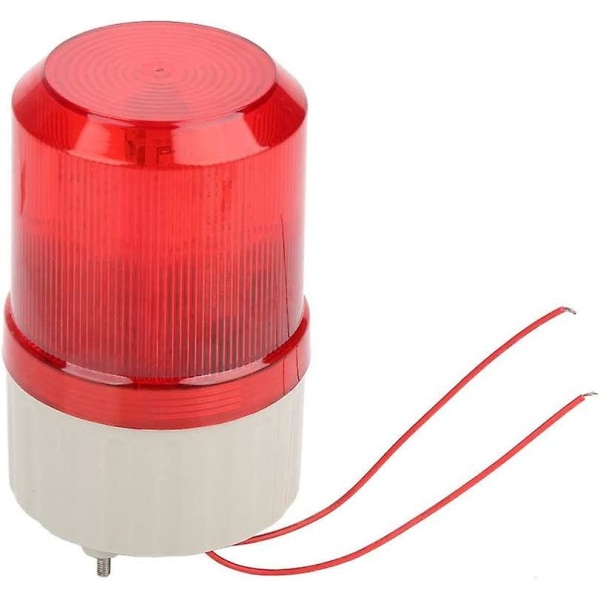 220v 2a rødt led nødadvarselslys Backup Strobe roterende alarmsystem (8*8*15cm)