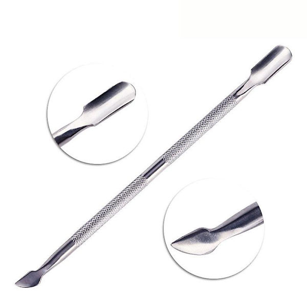 3 st Nagelbands-tryckare 2 i 1 Silver
