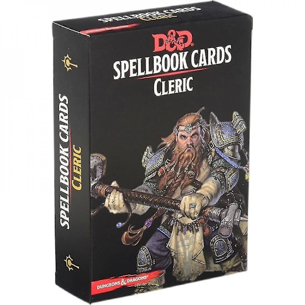 Brætspil Pastor Dungeons Dragons Spellbook Kort: Præst Brætspil