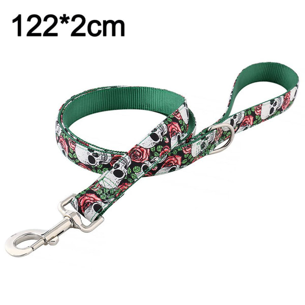 Printed Dog Leash Large, Medium And Small Pets Go Out And Walk The Dog Leash Cute