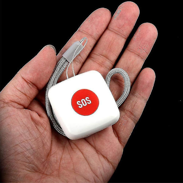 Trådløs fjernbetjening til opkald SOS/panikknap Paramedic Pager til seng/stol/gulvmåtte faldalarm