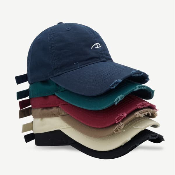 D-formet baseballcaps moteriktig skyggelue White