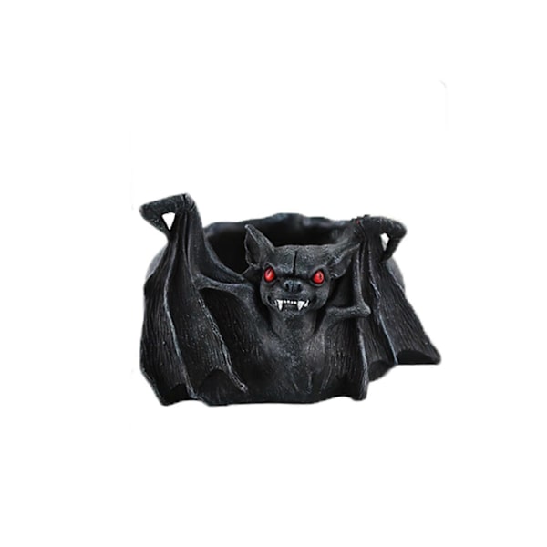 Personlig askebæger til hjemmet og kontoret, dekoration til skrivebordet, Halloween-harpiks ornamenter og gaver