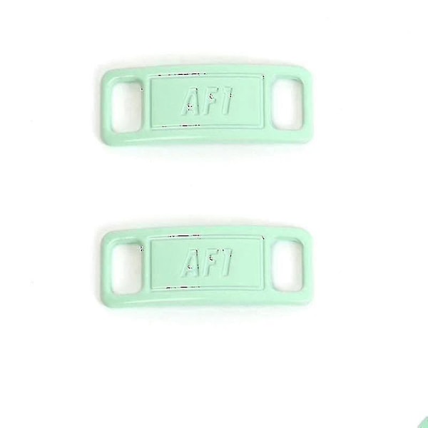 Af1- Skolisselås, Metallis, Lås Sneakers Kits Tilbehør Pink green