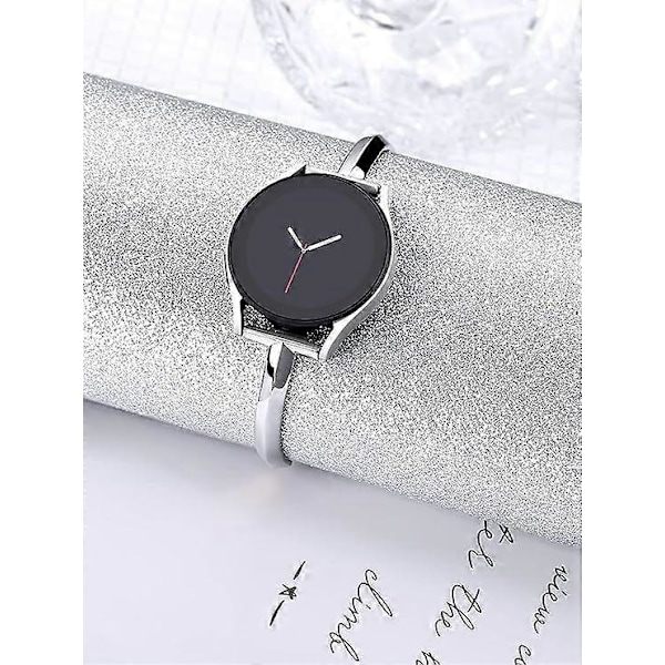 Armbånd i rustfrit stål, damearmbånd Silver