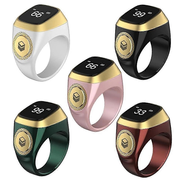 Smart ring multifunktionel vandtæt smart kontrol bluetooth ring smart tællering black