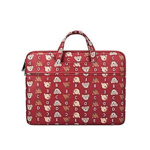 Laptop Bag Durable Canvas 15.4 &#39;&#39; | Red | 365 X 255 X 25 Mm