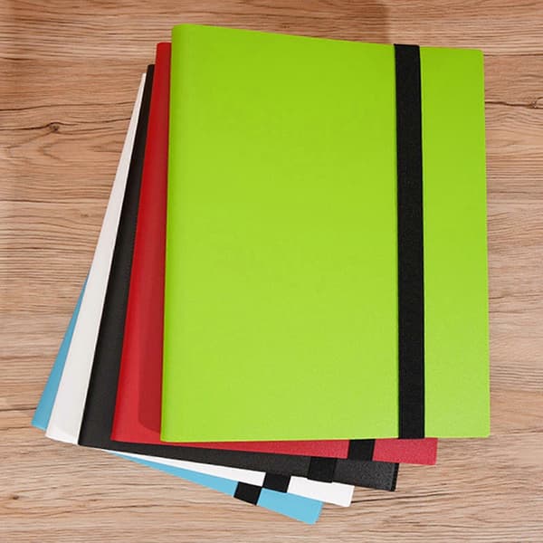 Samlekortalbum Binder - Holder Binderne Lukket Nine squares Red