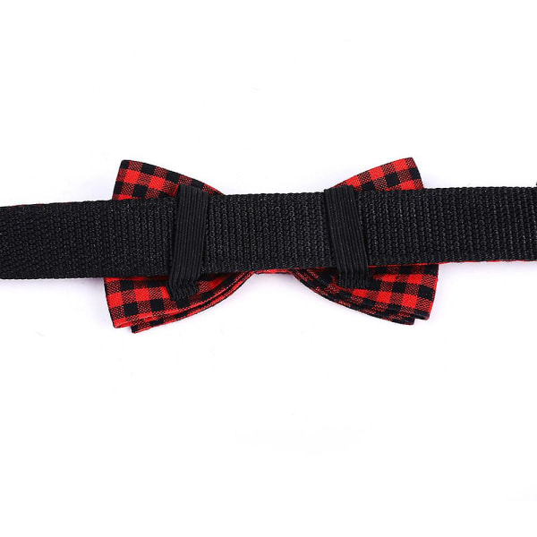 Koiran solmio, Haopinsh koiran kaulapanta Koiran ruudullinen solmio solmio Valo säädettävä koiran kaulapanta