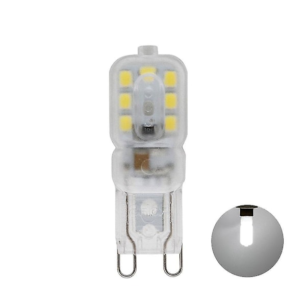 220v Himmennettävä LED-lamppu Kristalliriipuksen Vaihtoon 14 LEDS White