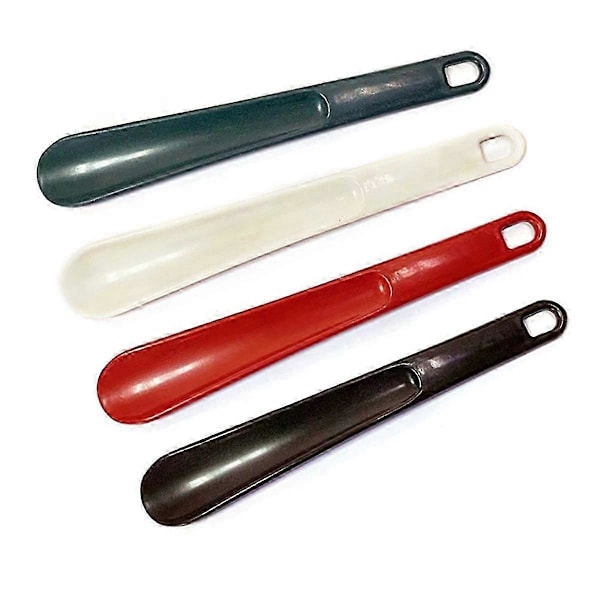 Fantastisk skohorn - 25 cm - Kort håndtak - Veldig stabilt - med opphengs hull - Ergonomisk form - Passer for menn, kvinner, folk