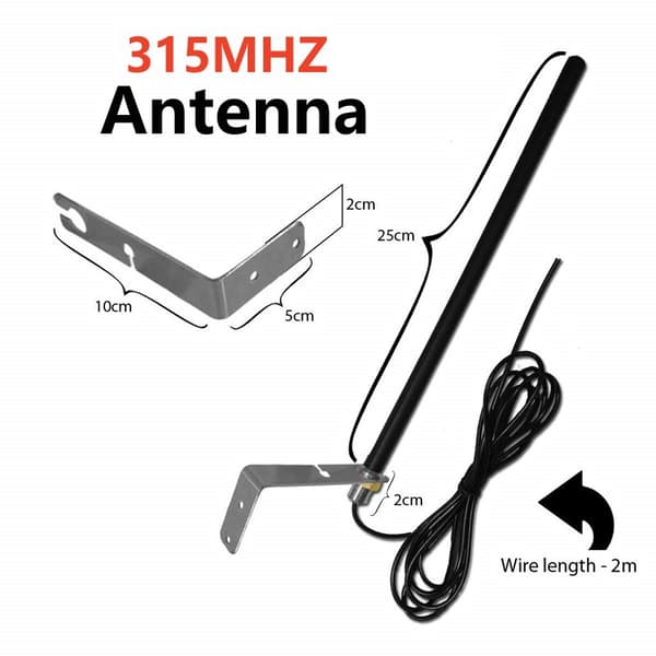 00m 315MHz dør garage antenne radiosignalforstærker trådløs repeater, godt tilbud