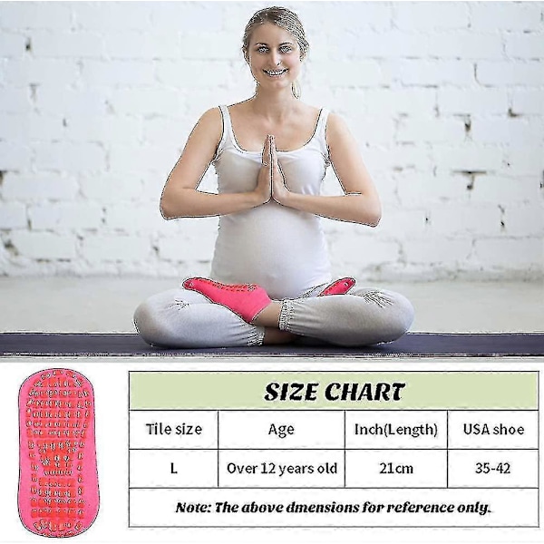 12 Par Halkskydda Yoga Strumpor Med Grepp Kvinnor Anti-halk Strumpor Klibbiga Grepp