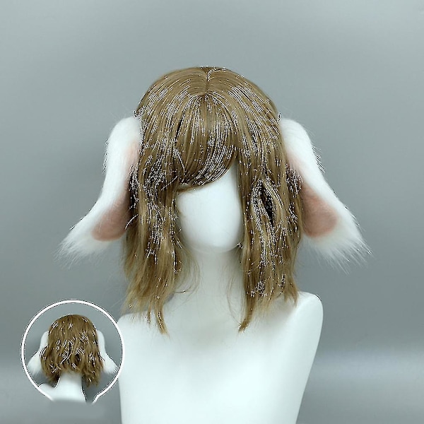 Plush Hodebånd med Hundeører - Maskerade, Cosplay, Fest C