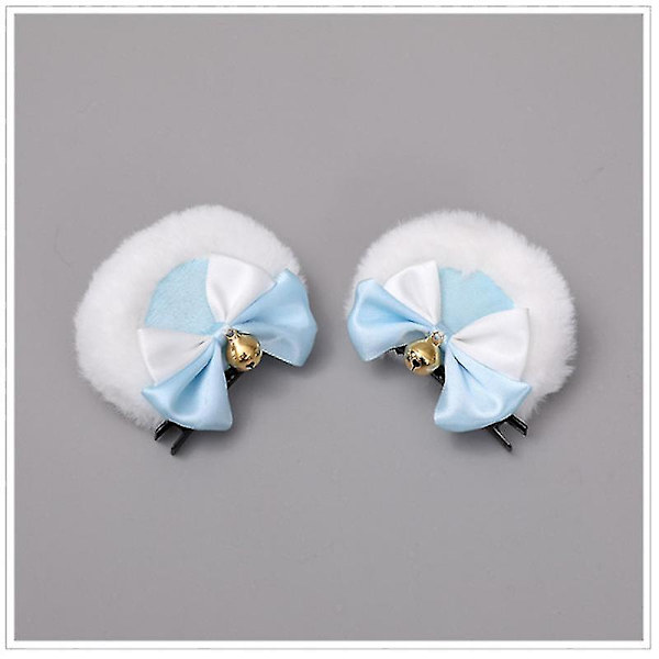 Björnöron Söta Hårband Fluffigt Björnhårspänne, Djuröron Hårband Huvudbonad För Festfirande Halloweenresor Cosplay Klä Upp Kostym Makeup Var color 2